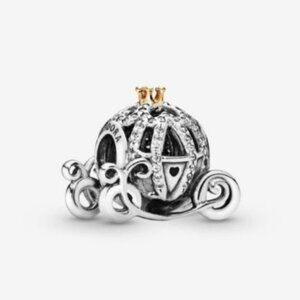 Pandora Cinderella's Pumpkin Coach Charm